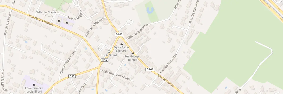Plan du 17 Rue de Nantes au Temple-de-Bretagne