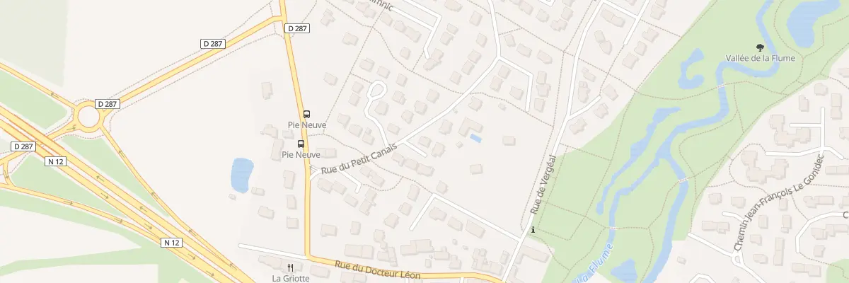 Plan du 24 Rue du Petit Canais à Pacé