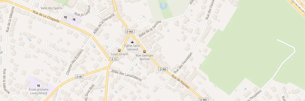 Plan du 19 Rue de Nantes au Temple-de-Bretagne