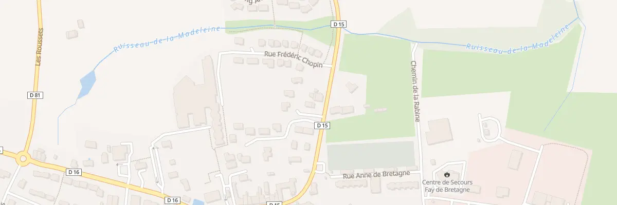 Plan du 5279A Rue du 11 novembre à Fay-de-Bretagne