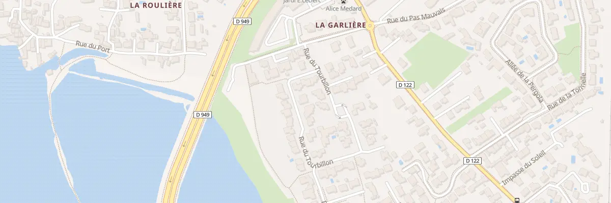 Plan du 30 Rue du Tourbillon aux Sables-d’Olonne