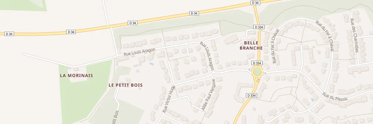 Plan du 3 All Paul Eluard à Chavagne