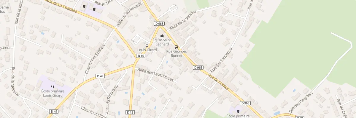 Plan du 10 Rue de Nantes au Temple-de-Bretagne