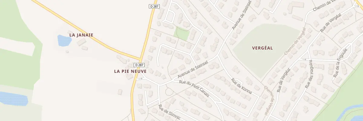 Plan du 3 Rue des Amourettes à Pacé