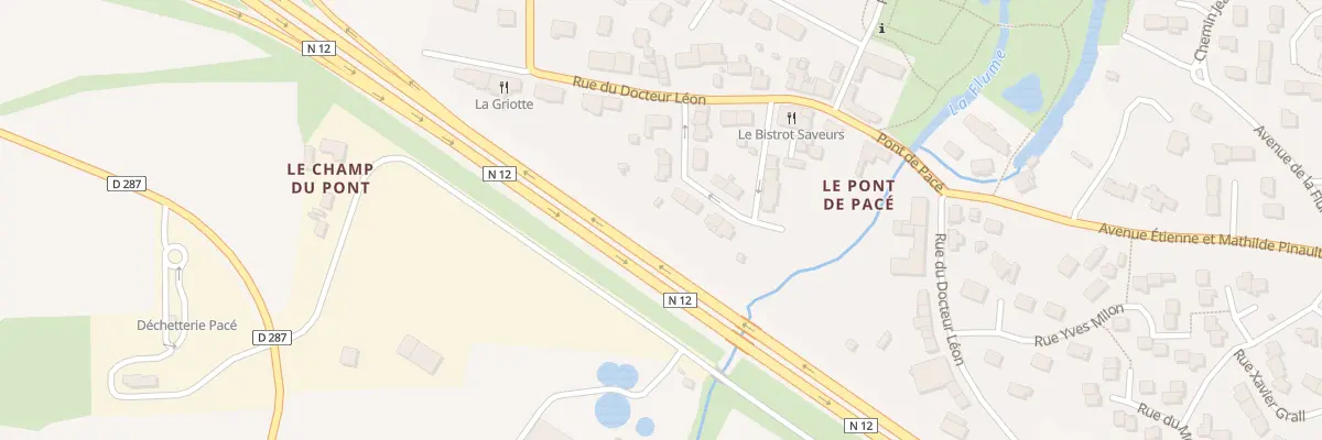 Plan du 8 Rue de l’Ancien Relais à Pacé