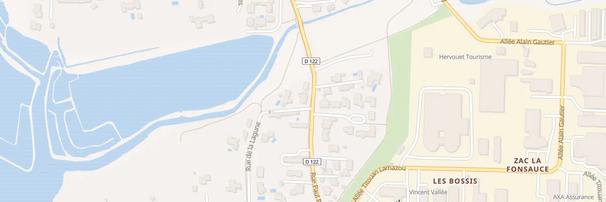 Plan du 141 Rue Paul Poiroux aux Sables-d’Olonne