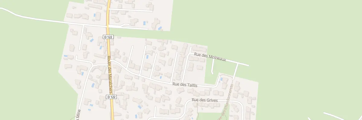Plan du 9 Rue des Bergeronnettes aux Sables-d’Olonne