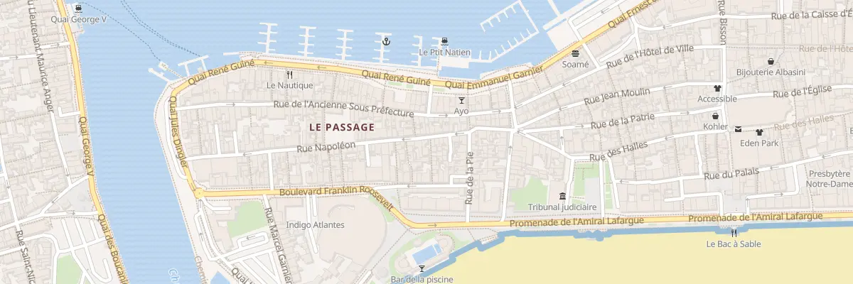 Plan du 21 Rue Napoléon aux Sables-d’Olonne