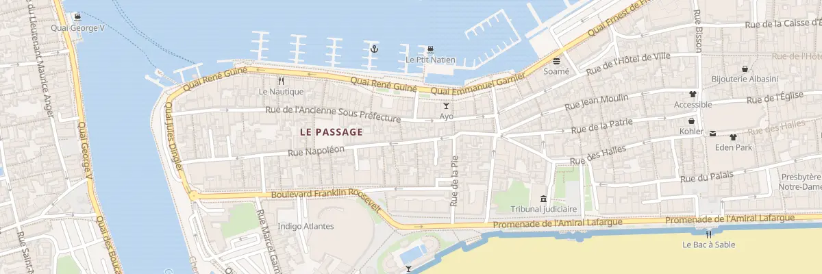 Plan du 26 Rue Napoléon aux Sables-d’Olonne