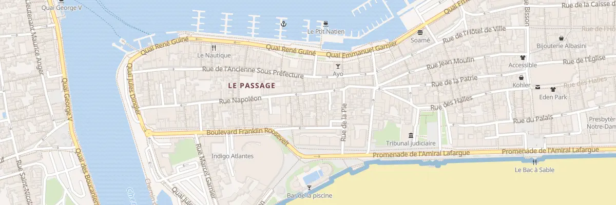 Plan du 23 Rue Napoléon aux Sables-d’Olonne