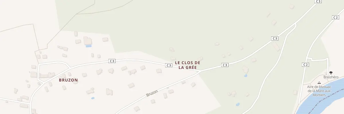 Plan du 80 Le Clos de la Grée à Saint-Senoux
