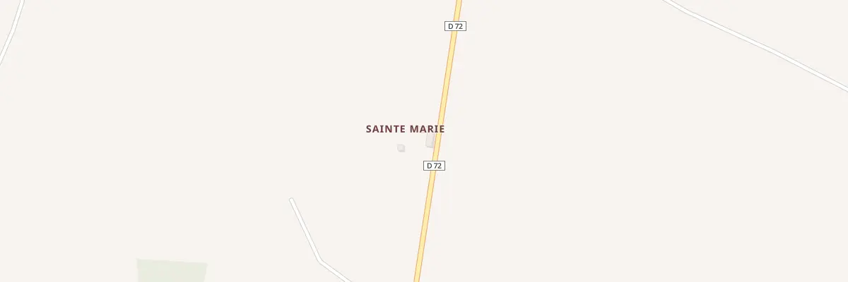 Plan du 1 Sainte Marie à Paulx