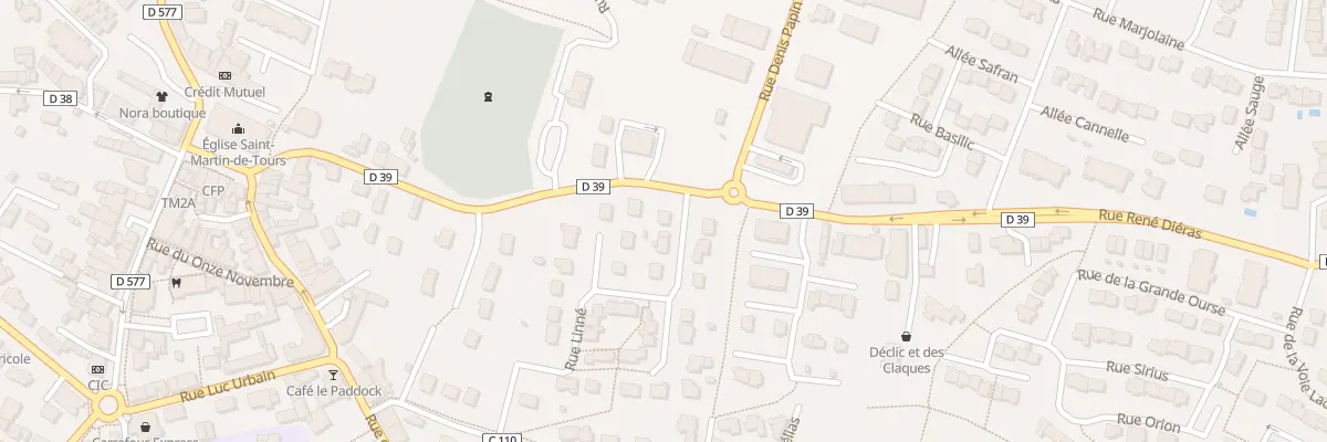 Plan du 2 Rue Carl Von Linné à Guichen