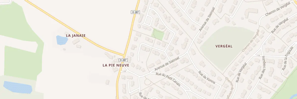 Plan du 7 Rue des Amourettes à Pacé