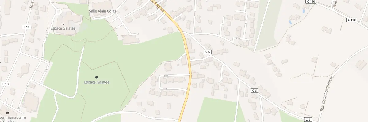 Plan du 59 Rue de Fagues à Guichen