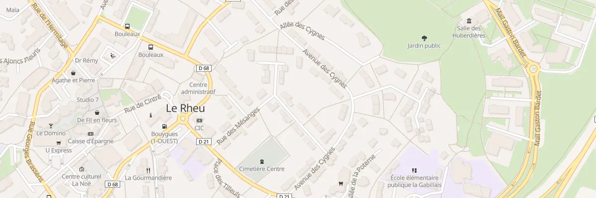 Plan du 10 Rue des Fauvettes au Rheu