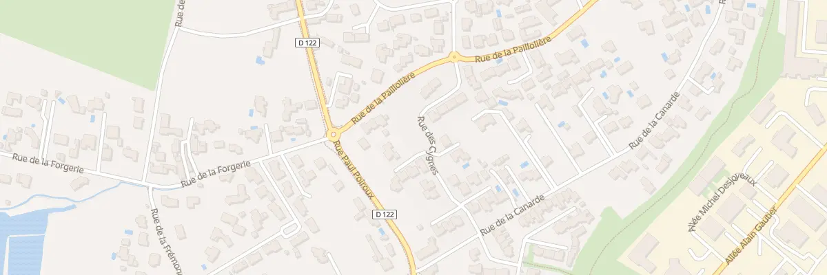 Plan du 10 Rue des Cygnes aux Sables-d’Olonne