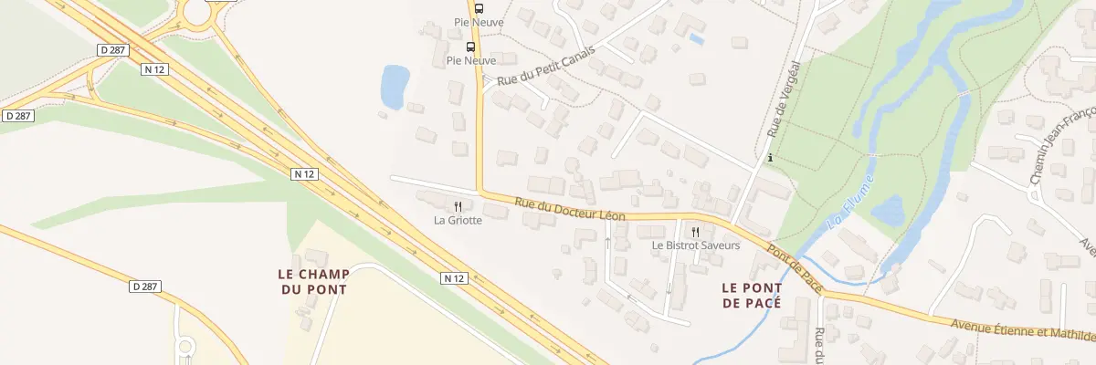 Plan du 21T Rue du Docteur Léon à Pacé