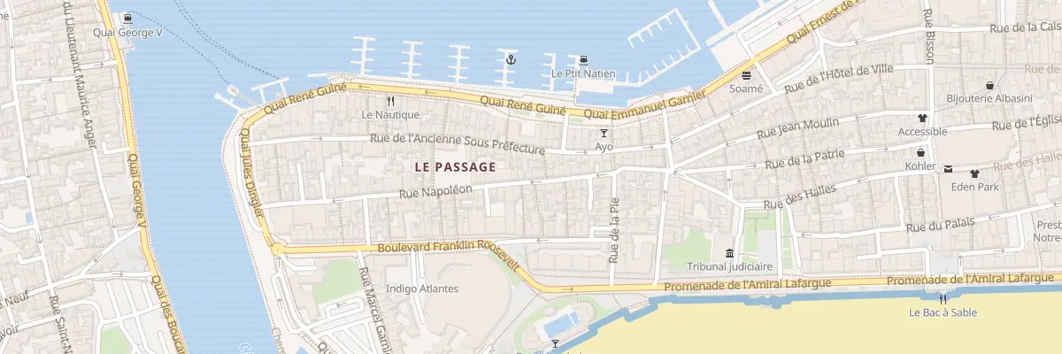 Plan du 32 Rue Napoléon aux Sables-d’Olonne