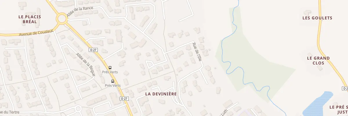 Plan du 13 Rue de l’Ille à Gévezé