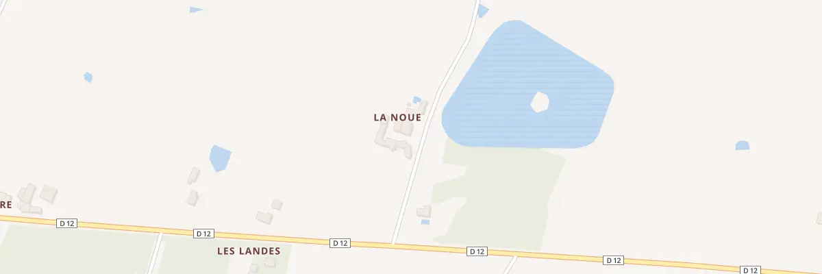 Plan du 2 La Noue à Landevieille