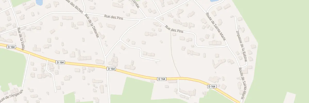 Plan du 16 Rue des Bruyères à Blain