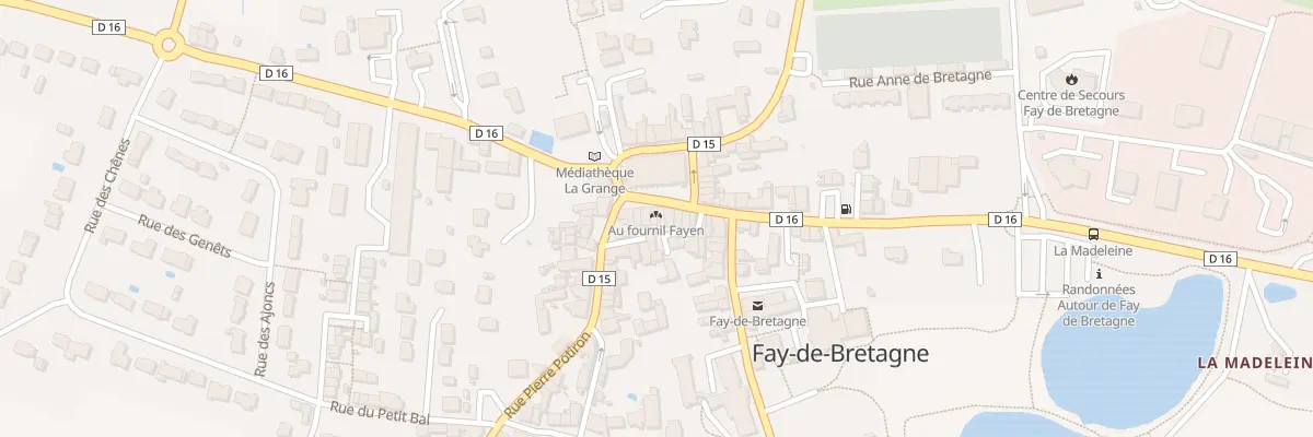 Plan du 4 Pl Saint Martin à Fay-de-Bretagne