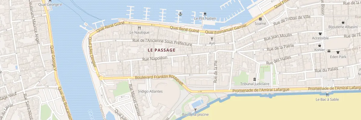 Plan du 31 Rue Napoléon aux Sables-d’Olonne