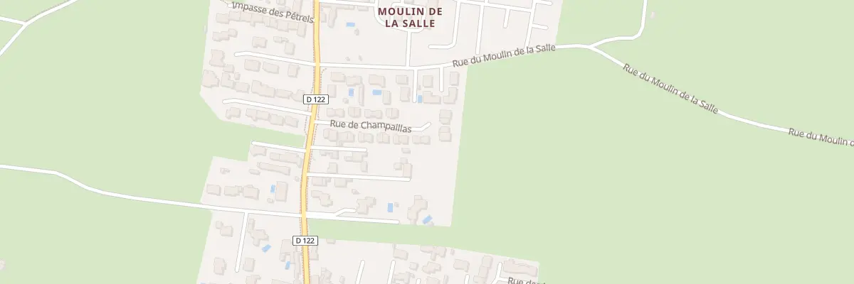 Plan du 24 Rue de Champaillas aux Sables-d’Olonne
