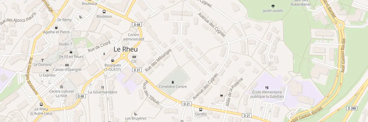 Plan du 9 Rue des Fauvettes au Rheu