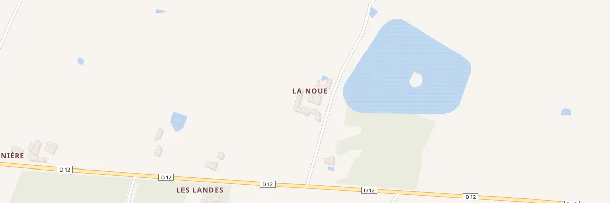 Plan du 4 La Noue à Landevieille