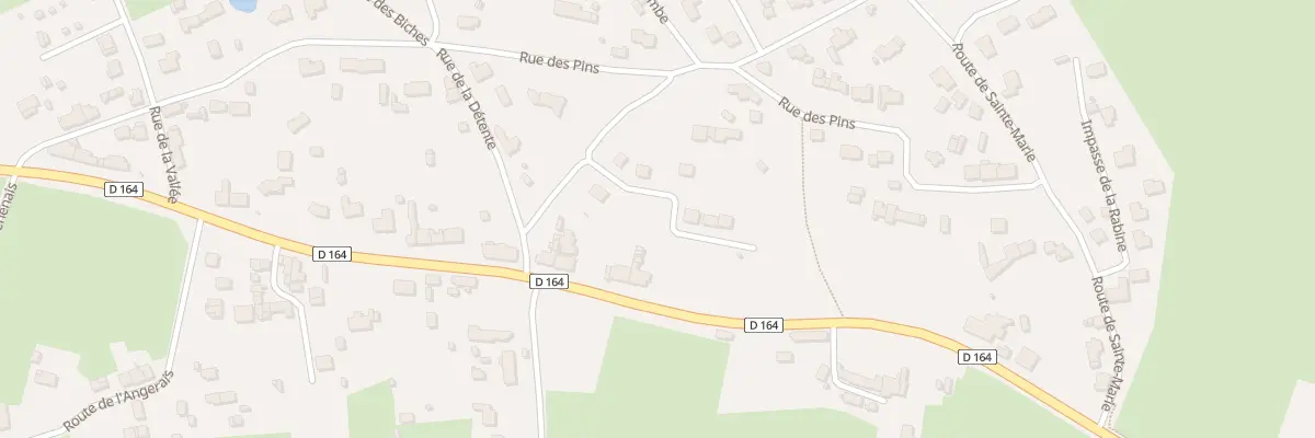 Plan du 11 Rue des Bruyères à Blain