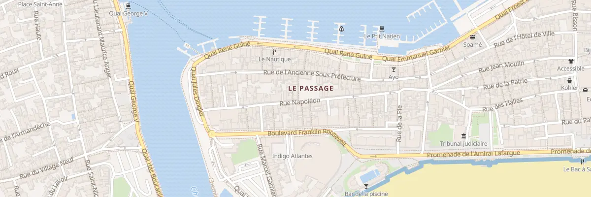Plan du 50 Rue Napoléon aux Sables-d’Olonne