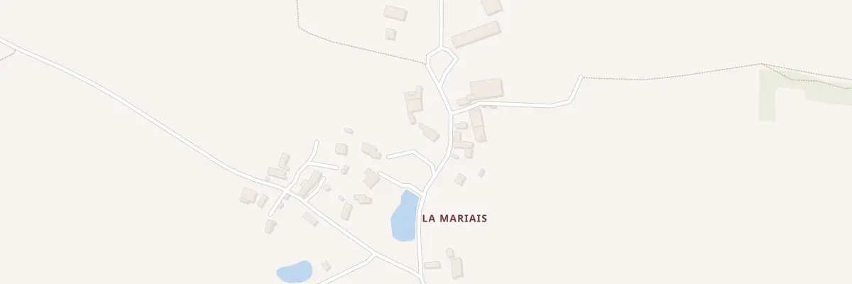 Plan du 5155 La Mariais à Québriac