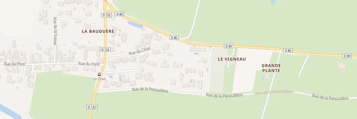 Plan du 19 Rue de la Penouillère aux Sables-d’Olonne
