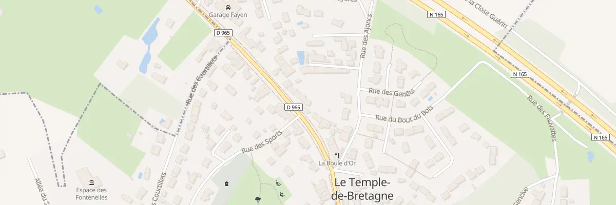 Plan du 38 Rue Georges Bonnet au Temple-de-Bretagne
