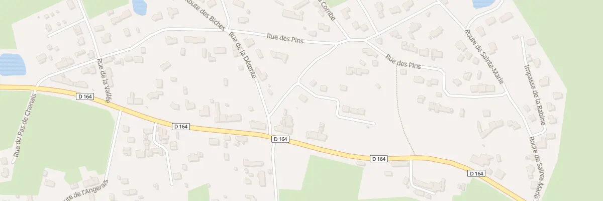Plan du 3 Rue des Bruyères à Blain