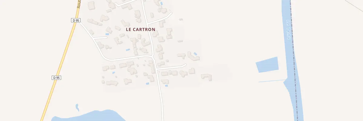 Plan du 1 Le Bas Cartron à Sainte-Pazanne