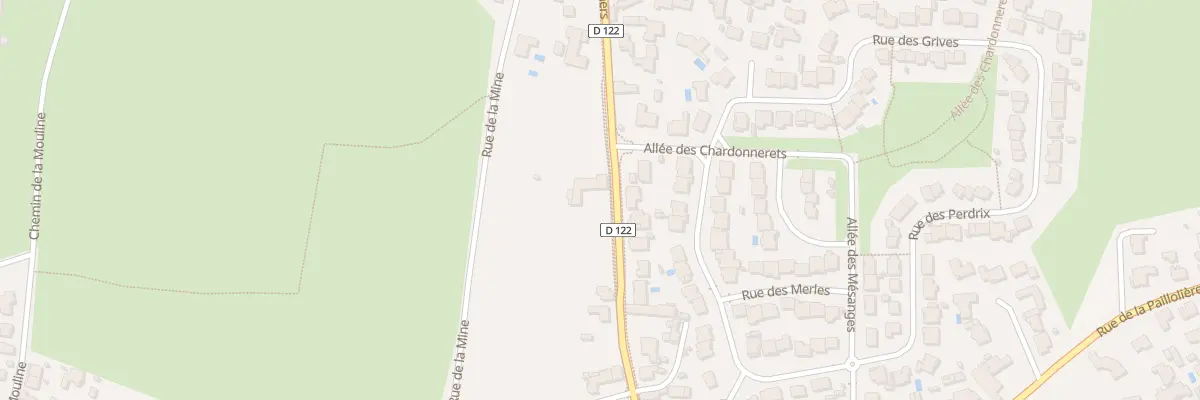 Plan du 23 Rte des Maraîchers aux Sables-d’Olonne