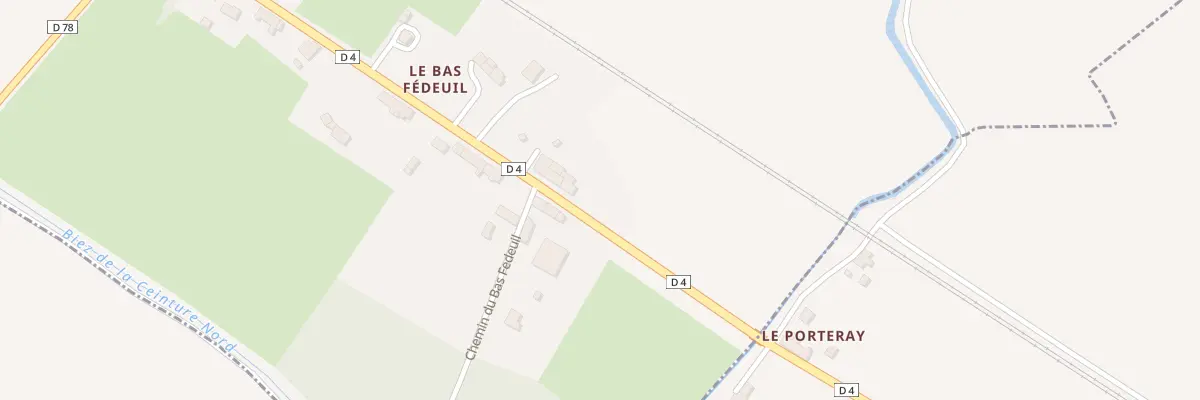 Plan du 27 Le Fedeuil à Hirel