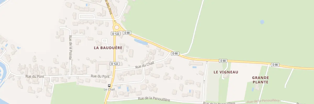 Plan du 1 Rte des Pins aux Sables-d’Olonne