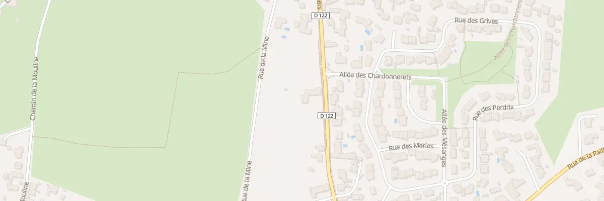 Plan du 25 Rte des Maraîchers aux Sables-d’Olonne