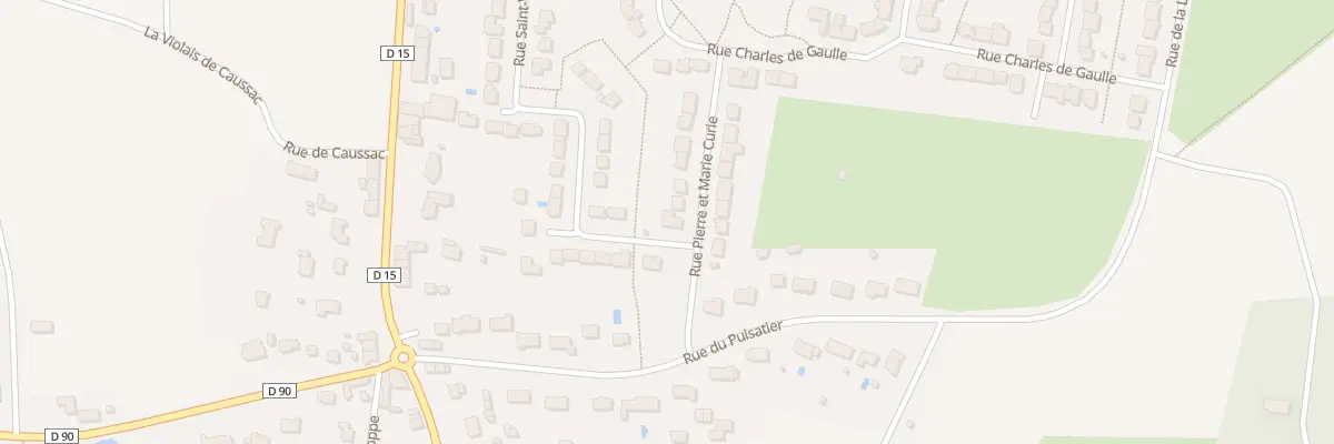 Plan du 14 Rue pierre et marie curie à Fay-de-Bretagne