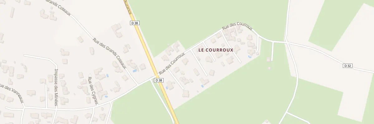 Plan du 8 Rue du Courroux à L’Île-d’Olonne