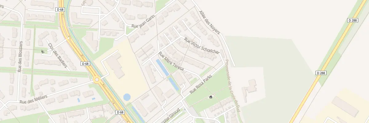 Plan du 6 Rue Mère Teresa au Rheu