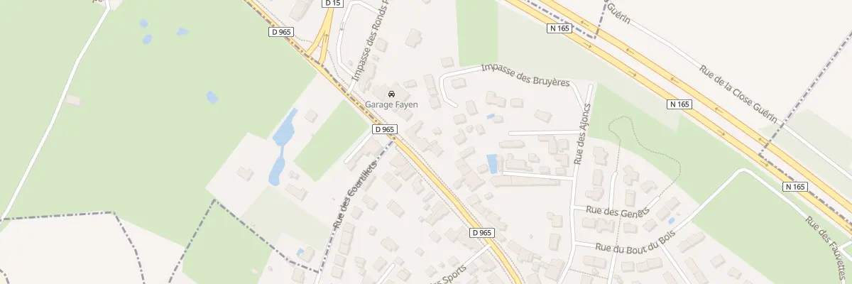 Plan du 52 Rue Georges Bonnet au Temple-de-Bretagne