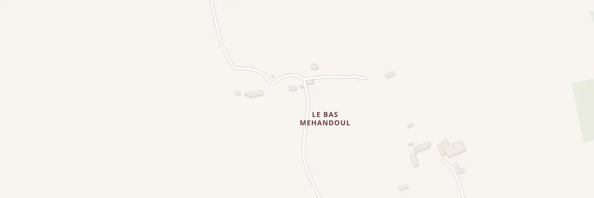 Plan du 5710 Le Bas Mehandoul à Sainte-Anne-sur-Vilaine
