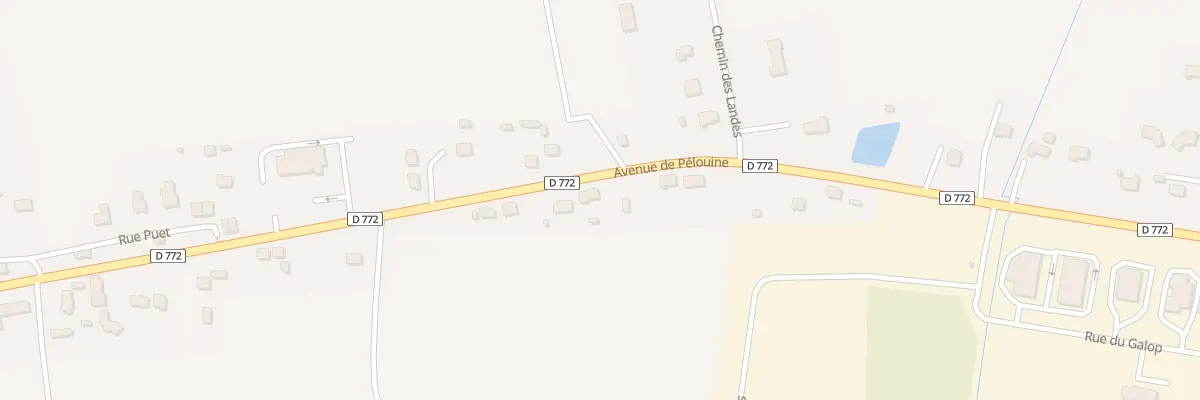 Plan du 61 Av de Pélouine à Guipry-Messac