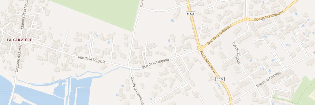 Plan du 16 Rue de la Forgerie aux Sables-d’Olonne