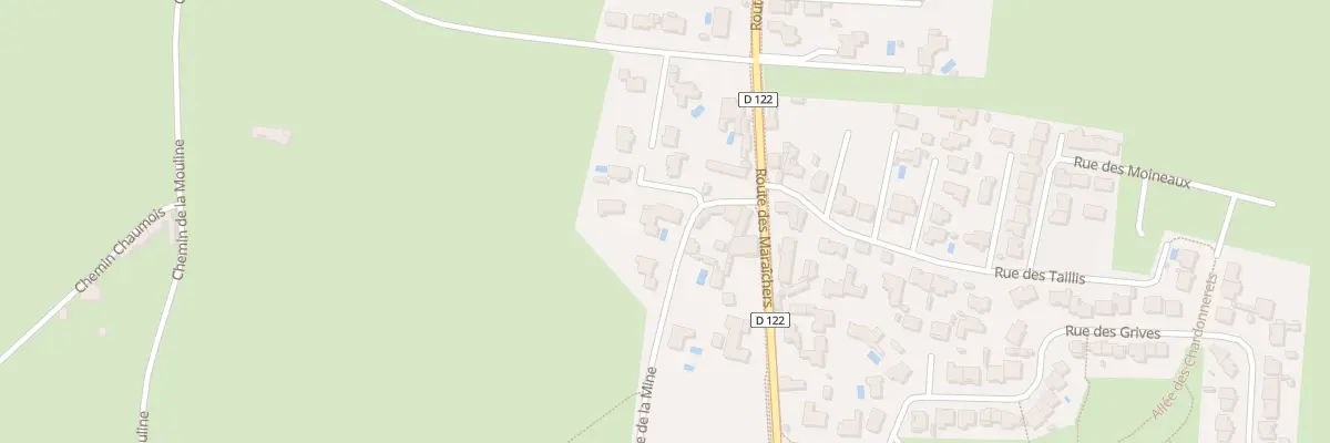 Plan du 6 Rue de la Mine aux Sables-d’Olonne